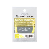 VARIVAS Tapered Leader Super Yamame Flat Butt Blind [Flash Yellow] 15ft
