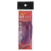 REAL FISHER Ebi Raba Spare Raba Hook M #Purple Tail