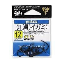 GAMAKATSU Maidai Igami [Black] #12 (12pcs)