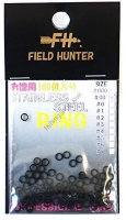 Field Hunter Stainless S. Ring Value pack Black No.00