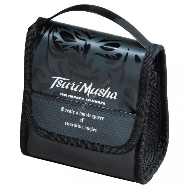 TSURI MUSHA Musha Reel Pouch #Black