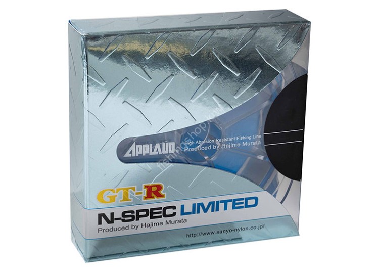 SANYO NYLON Applaud GT-R N-spec Limited [Fluorescent violet/Water grey] 600m #8 (30lb)