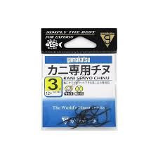 GAMAKATSU Kani Senyo Chinu [Black] #3 (12pcs)