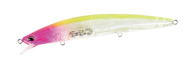 DUO Tide Minnow Sprat 120S #CLA0602 Clear Pink Head Chart