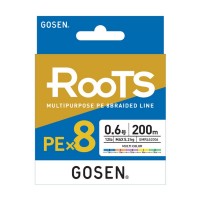 GOSEN RooTS PE x8 [Multicolor] 200m #0.8 (16lb)