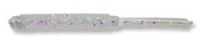ECOGEAR Mebaru Shokunin Straw Tail Grub 2" #228 Pure Clear Holo