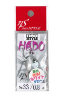 NEO STYLE Hado 0.8g #33 Super White Glow Lame