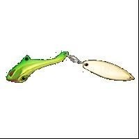 NORIES IN THE BAIT BASS 7g BR-139 GREEN BACK YELLOW GOLD