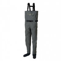 Rbb SOSHIN 5352 RV 3D CHEST HIGH STOCKING WADER GREY L