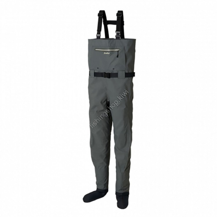 Rbb SOSHIN 5352 RV 3D CHEST HIGH STOCKING WADER GREY L