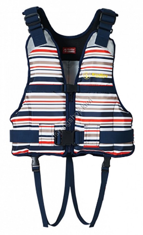 Rbb SOSHIN 6418 RL KID'S WATER VEST RED MULTI BORDER 130