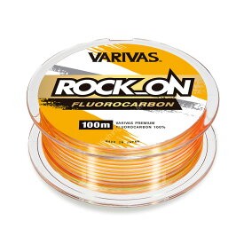 VARIVAS Rock_On Fluorocarbon [Orange Base] 100m 0.33 (16lb)