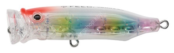 TACKLE HOUSE Feed. Popper CFP70 #01 PP Rainbow