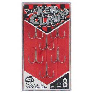Hayabusa Fina FF601 TREBLE KEN CLAW 8 Hooks, Sinkers, Other buy at