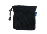 HIYOSHIYA Air Mesh Pouch 2 Rooms L No. 777 #Black