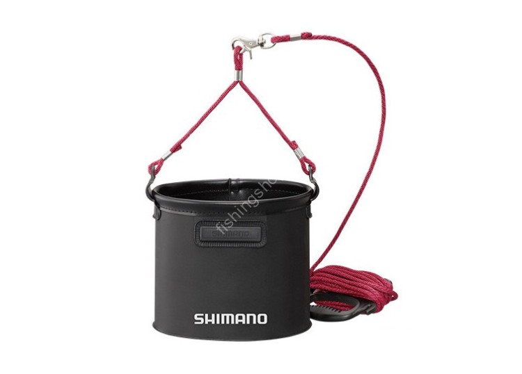 SHIMANO Water Bucket 19cm BK-053Q #Black SHIMANO Water Bucket 19cm BK-053Q #Black