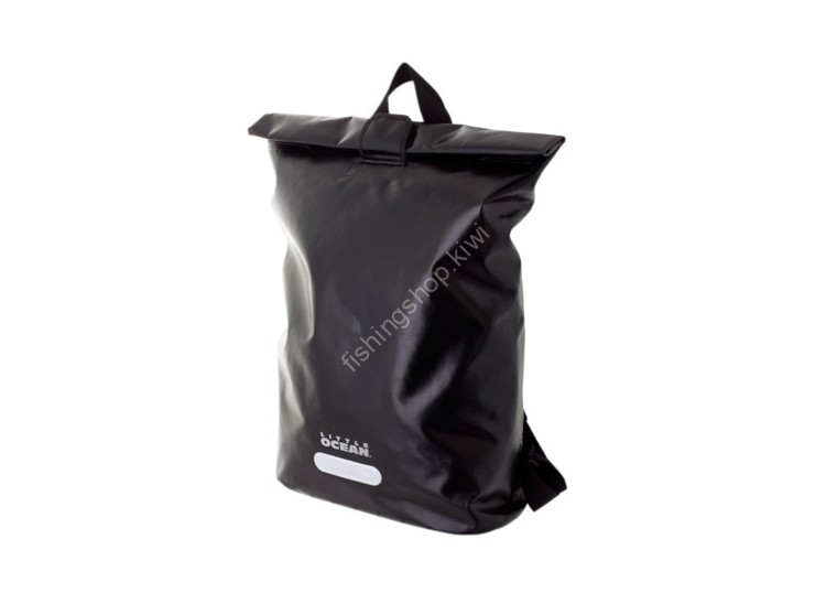 LITTLE PRESENTS Tarpaulin Waterproof Back Pack OB-12 #Black