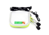 RODIO CRAFT Carbon Wallet Mini #Silver/Green
