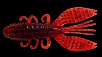 PRO'S ONE Spiny Craw 3.5 #02 Clear Red Seed