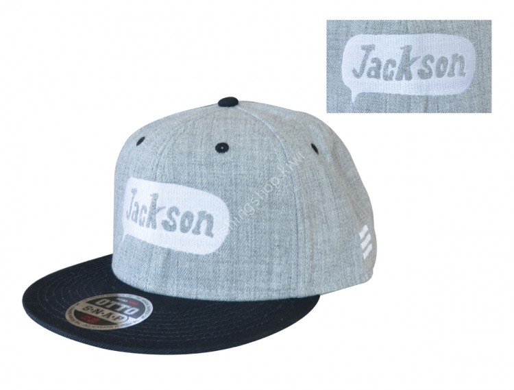 JACKSON Snap Back Cap Baloonlogo Gray & Black