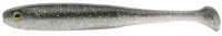 JACKALL Peaceton Shad 2.8" #Dark Thunder / Clear Silver