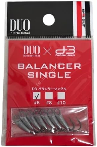 DUO D3 Balancer Single Hook #6 (7pcs)