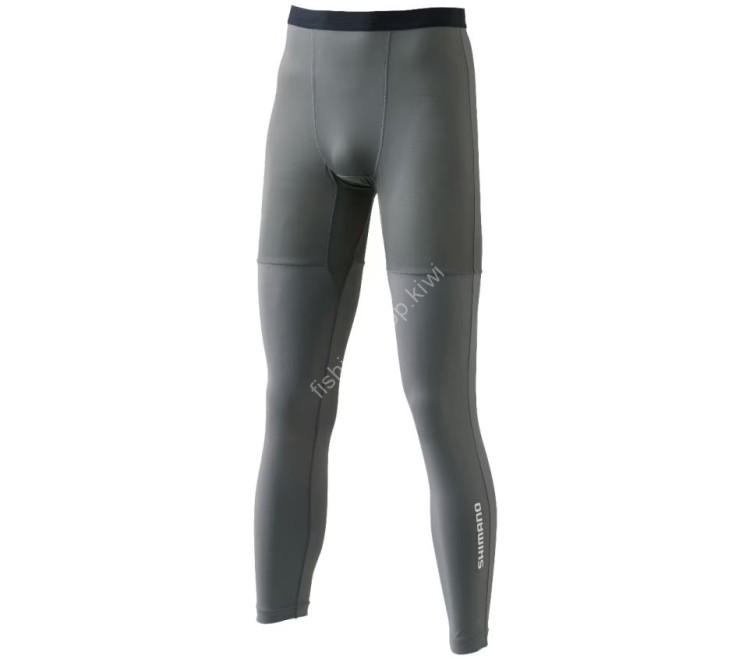 SHIMANO IN-001V Sun Protection Hybrid Inner Tights Charcoal XS