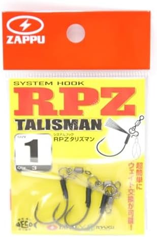 ZAPPU S Hook RPZ Talisman #3/0 (1pcs)