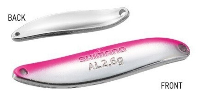 SHIMANO TR-S26R Cardiff Alumi Slim 2.6g #63T Pink Silver