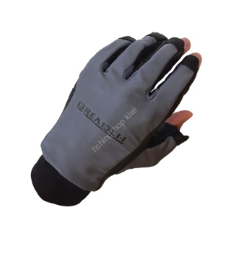BREADEN Light Game Gloves 3 Fingers S / 02 Gray