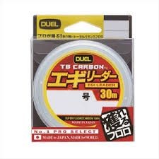 DUEL TB Carbon Egi Leader [Natural Clear] 30m #3 (12lb)