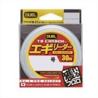DUEL TB Carbon Egi Leader [Natural Clear] 30m #3 (12lb)