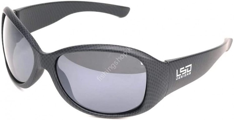 LSD D Flyman #Carbon Black / Light Smoke Silver Mirror