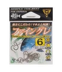 GAMAKATSU T1 Fine Gure [Brown] #6 (22pcs)