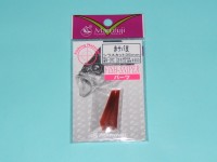 MARUFUJI M-2RC Red Mackerel Skin Shirasu Cut 35mm Red Saba Skin