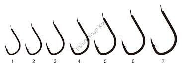 GAMAKATSU Gama Kairyo Chinu [Black] #7 (11pcs)