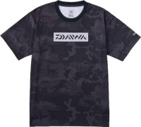 DAIWA DE-8324 Clean Ocean T-Shirt (Black Camo) S