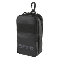 PAZDESIGN PAC-401 Double Zipper TP Pouch #Black