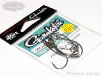 GAMAKATSU Single Hook 52 [NS Black] #2/0 (7pcs)