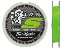 TSURI MUSHA TM Uki Dome Ito Type S [Yellow Green] 12m #2.5