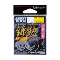 GAMAKATSU Kamaitachi Assist Hook Short [Silver] #4/0 (2pcs)