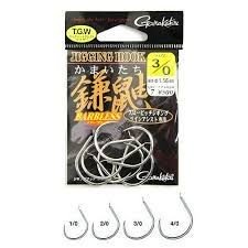 GAMAKATSU Kamaitachi Jigging Hook [Silver] #3/0 (7pcs)