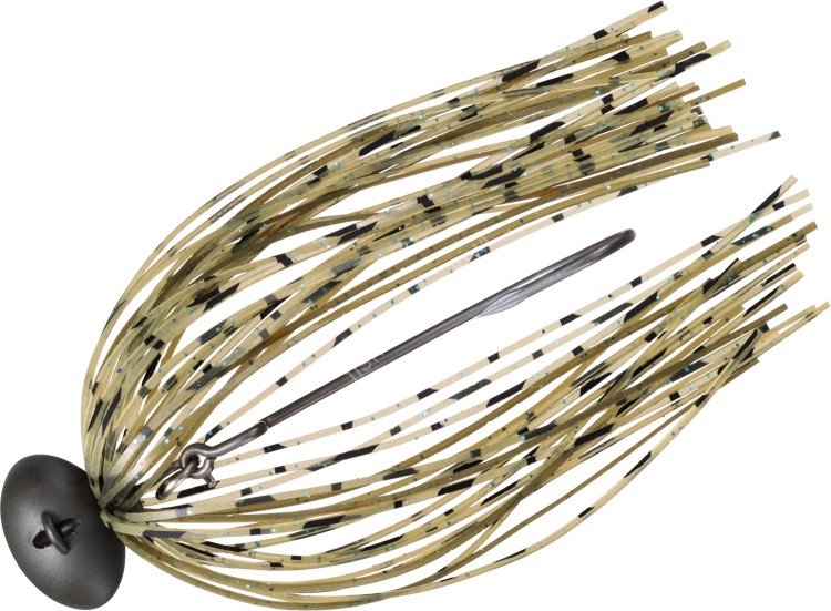 DAIWA Steez Flex Football 15g #Green Pumpkin Blue Flake
