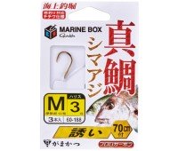 GAMAKATSU Marine Box for Sea Bream w/Thread [Gold] #12 L (3pcs)
