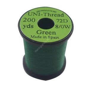TIEMCO Uni 8/0 Waxed Midge Thread Green #169