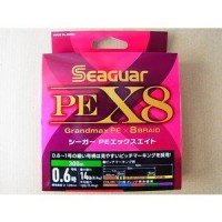 KUREHA Seaguar PE X8 [10m x 5colors] 300m #0.6 (6.4lb)