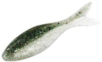 JACKALL Dead Fin Darter 2.8'' #Dark Thunder/Clear Silver Gil