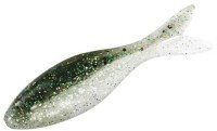 JACKALL Dead Fin Darter 2.8'' #Dark Thunder/Clear Silver Gil