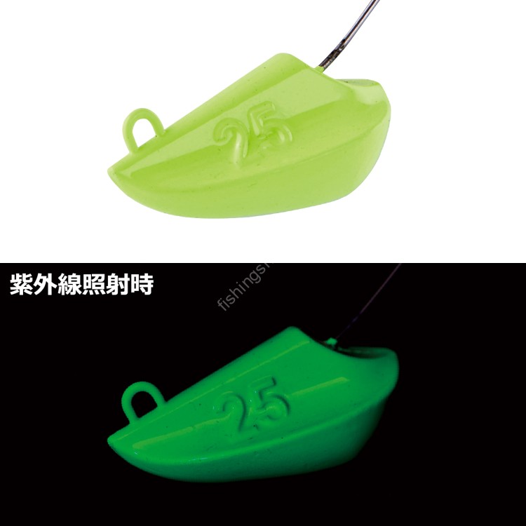 GAMAKATSU Upper Cast Jig [UV Yellow] 15g