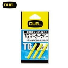 DUEL TG Marker Rubber [High Visibility Yellow] M 12mm (6pcs)